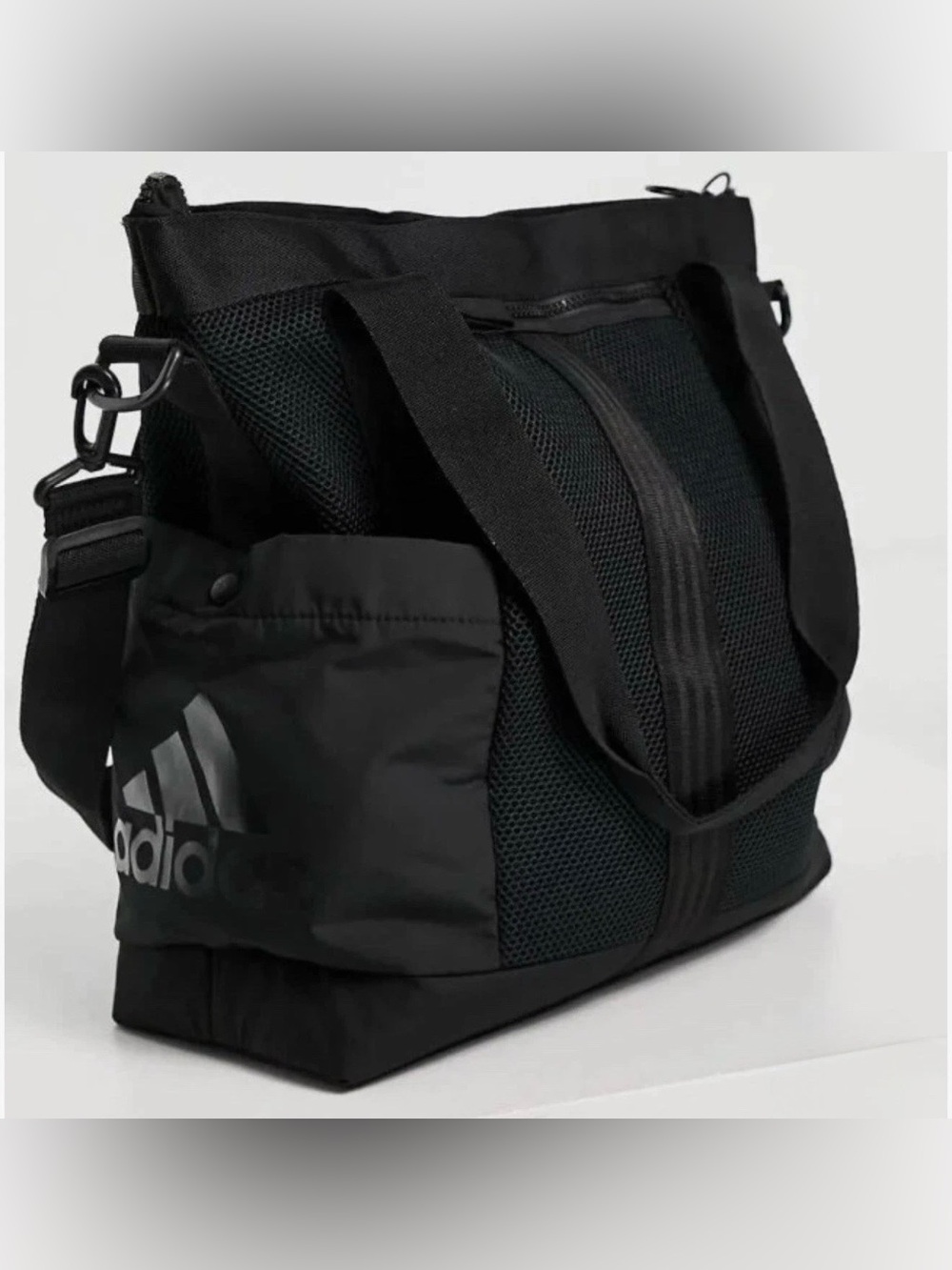 Adidas Women's All Me Tote Black Gym Lifestyle Casual Bag NWT